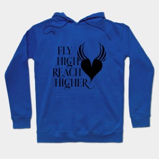 Fly High, Reach Higher Cheerleader Hoodie